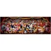imagen de Disney – Mickey y sus amigos en la banda puzzle panorámico de 1000 piezas con póster - Clementoni 2