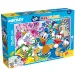 imagen de Disney Patoaventuras 2 en 1 108 piezas puzzle y colorear 70x50cm - Lisciani 1