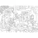 imagen de Disney Pinocho 2 en 1 maxi puzzle de 35 piezas y colorear 70x50cm - Lisciani 2