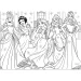 imagen de Disney Princesas 2 en 1 60 piezas maxi puzzle y colorear 70x50cm - Lisciani 2
