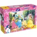imagen de Disney Princesas 2 en 1 rompecabezas y libro para colorear de 108 piezas 70x50cm - Lisciani 1