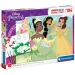 Disney Princesas Doble 2 en 1 104 piezas rompecabezas coloreable de doble cara - Clementoni