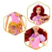 imagen de Disney Princesas: Muñeca sorpresa de corazón - Ariel - Mattel 3