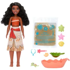 imagen de Disney Princesas: Muñeca Vaiana 2 set de juego de playa con arena – Mattel 4