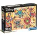 imagen de Disney - Puzzle de 1000 piezas de personajes clásicos con póster - Clementoni 1