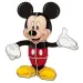 imagen de Disney: Puzzle de 104 piezas de Mickey Mouse + modelo 3D de Mickey - Clementoni 2