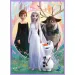 imagen de Disney: Rompehielos 2.- Princesas en su tierra puzzle y juego de memoria 2 en 1 set - Trefl 2