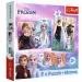imagen de Disney: Rompehielos 2.- Princesas en su tierra puzzle y juego de memoria 2 en 1 set - Trefl 1