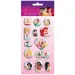 imagen de Disney: Set de pegatinas holográficas 3D de princesas Disney de 13 piezas 1