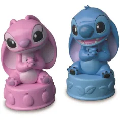 imagen de Disney Stitch autobús escolar con bloques de construcción suaves - Clementoni 2