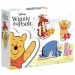 Disney: Winnie the Pooh y sus amigos, set de puzles con formas 4 en 1 - Clementoni