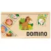 imagen de Dominó de madera con diseño de animales 1