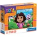 imagen de Dora la Exploradora 12 piezas de bloques de cuentos - Clementoni 1
