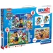 imagen de Edukit: Patrulla Canina 4 en 1 colección de juegos - Clementoni 1