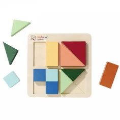 imagen de Eichhorn: Rompecabezas de Madera Montessori de Colores y Formas – Juego de Lógica para Manos Pequeñas - Simba Toys 2