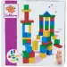 imagen de Eichhorn: Set de bloques de madera de colores de 50 piezas - Simba Toys 1