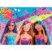 imagen de El mundo mágico de Barbie 4x48 piezas maxi puzzle de suelo 35x25cm - Lisciani 4