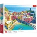 El pintoresco pueblo de Vernazza, Liguria, Italia puzzle de 1000 piezas - Trefl