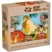 imagen de El Rey León 2 en 1 24 piezas Eco mini puzzle y libro para colorear 35x25cm - Lisciani 1