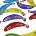 imagen de Emparejamiento de Plátanos: Juego de desarrollo de vocabulario en inglés con plátanos de velcro 2