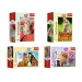 Encantadores animales rompecabezas mini de 54 piezas 4 tipos - Trefl