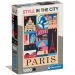 imagen de Estilo en la ciudad Puzzle de París 1000 piezas - Clementoni 1