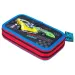 Estuche de lápices Hot Wheels Criss Cross Crash de 2 pisos