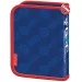 imagen de Estuche desplegable azul-rojo de Cars 20,5cmx13,5cmx3,5cm 2