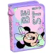 Estuche desplegable de Minnie Mouse en colores pastel 21x14x3,5cm