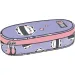 Estuche ovalado de panda maci St.Right Happy Panda PC01 23x9,5x6cm