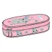 Estuche ovalado St.Right Conejito Lindo PC01 23x9,5x6cm
