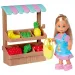 imagen de Évi Love: conjunto de juego de muñeca Évi con puesto de frutas - Simba Toys 1
