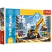 imagen de Excavadora de tractor puzzle de 60 piezas - Trefl 1