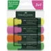 Faber-Castell: 1548 Superfluorescente set de 4 marcadores de texto