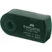 imagen de Faber-Castell: Castell 9000 verde sacapuntas doble 2