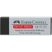 Faber-Castell: Goma de borrar grande de vinilo sin polvo en color negro