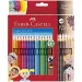 Faber-Castell: GRIP set de lápices de colores de 24 unidades con 6 lápices de color carne