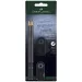 Faber-Castell: GRIP Sparkle set de 4 lápices de grafito negros con goma de borrar y sacapuntas