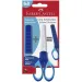 Faber-Castell: Grip tijeras escolares azules