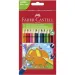 Faber-Castell: Jumbo set de 12 lápices de colores triangulares