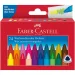 Faber-Castell: Set de 24 crayones jumbo triangulares