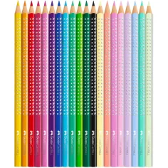 imagen de Faber-Castell: Sparkle Butterfly set de lápices de colores de 20 piezas en caja de metal 2