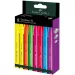 imagen de Faber-Castell: Textliner 38 Set de resaltadores fluorescentes de colores 8 unidades 1