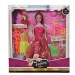 imagen de Fashion Girl: Conjunto de muñeca y muñeca infantil con bicicleta y accesorios de 28cm 2