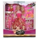 imagen de Fashion Girl: Conjunto de muñeca y muñeca infantil con bicicleta y accesorios de 28cm 3