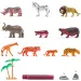 imagen de Faunica: Juego de animales salvajes en cubo - Woodyland 2