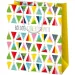 Feliz cumpleaños bolsa de regalo exclusiva de gran tamaño con diseño colorido 27x14x33cm