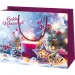 ¡Feliz Navidad! bolsa de regalo exclusiva de gran tamaño con inscripción 27x14x33cm