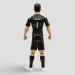 imagen de Figura de acción de futbolista, 20 cm - Bélgica, Courtois con camiseta número 1 3