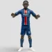 imagen de Figura de acción de futbolista, 20 cm - PSG, con camiseta de Dembélé 10 2